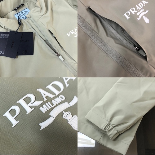 Replica Prada Jackets Long Sleeved For Men #1260858 $82.00 USD for Wholesale