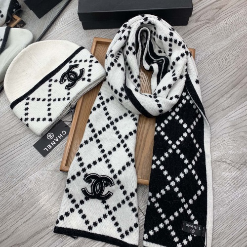 Replica Chanel Hat and Scarf Set #1260866 $52.00 USD for Wholesale