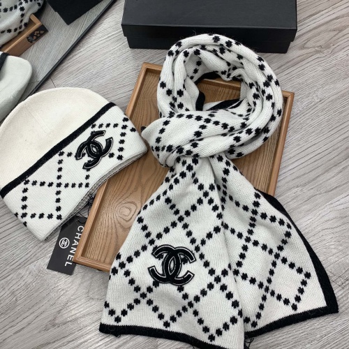 Replica Chanel Hat and Scarf Set #1260866 $52.00 USD for Wholesale