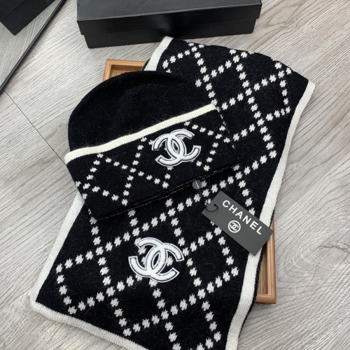 Chanel Hat and Scarf Set #1260867 $52.00 USD, Wholesale Replica Chanel Hat and Scarf and Glove Set