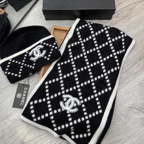 Replica Chanel Hat and Scarf Set #1260867 $52.00 USD for Wholesale