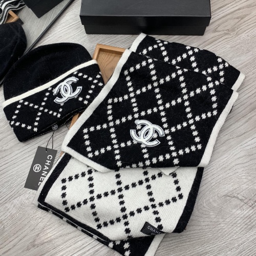 Replica Chanel Hat and Scarf Set #1260867 $52.00 USD for Wholesale