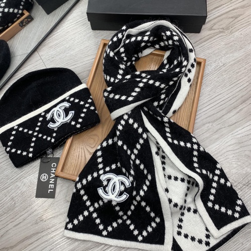 Replica Chanel Hat and Scarf Set #1260867 $52.00 USD for Wholesale