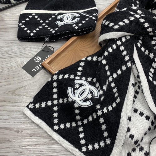 Replica Chanel Hat and Scarf Set #1260867 $52.00 USD for Wholesale