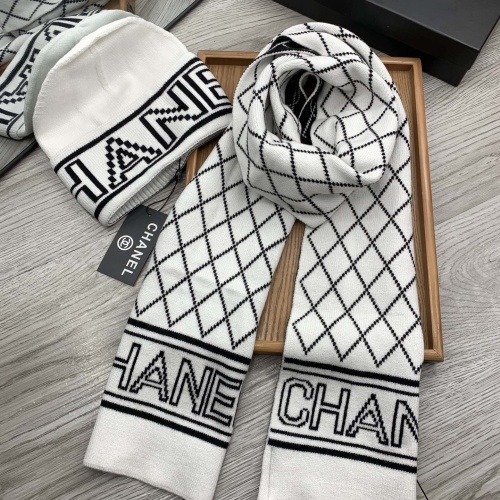 Replica Chanel Hat and Scarf Set #1260868 $52.00 USD for Wholesale