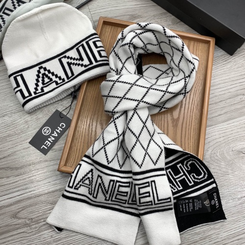 Replica Chanel Hat and Scarf Set #1260868 $52.00 USD for Wholesale