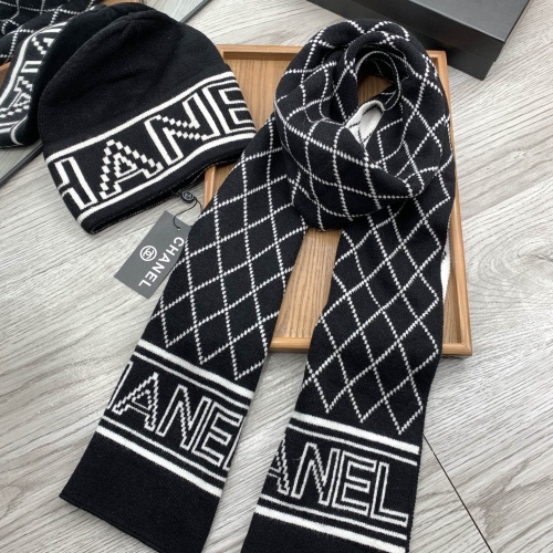 Replica Chanel Hat and Scarf Set #1260869 $52.00 USD for Wholesale