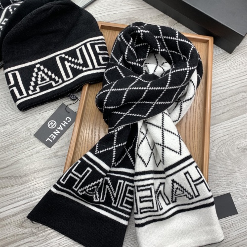 Replica Chanel Hat and Scarf Set #1260869 $52.00 USD for Wholesale