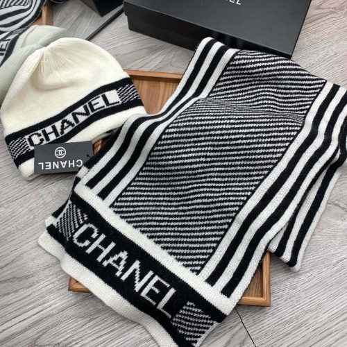 Replica Chanel Hat and Scarf Set #1260870 $52.00 USD for Wholesale