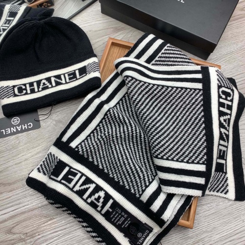 Replica Chanel Hat and Scarf Set #1260871 $52.00 USD for Wholesale