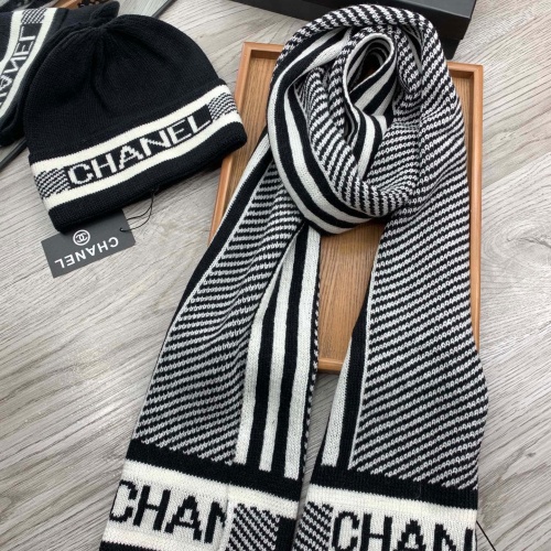 Replica Chanel Hat and Scarf Set #1260871 $52.00 USD for Wholesale