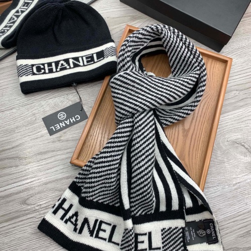 Replica Chanel Hat and Scarf Set #1260871 $52.00 USD for Wholesale