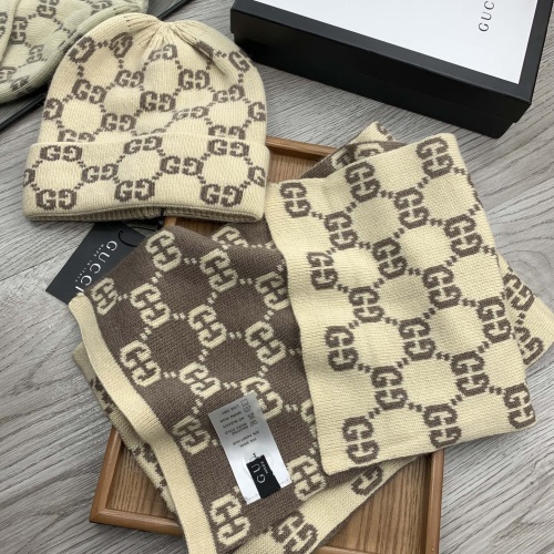 Replica Gucci Hat and Scarf Set #1260877 $52.00 USD for Wholesale