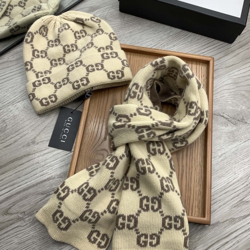 Replica Gucci Hat and Scarf Set #1260877 $52.00 USD for Wholesale