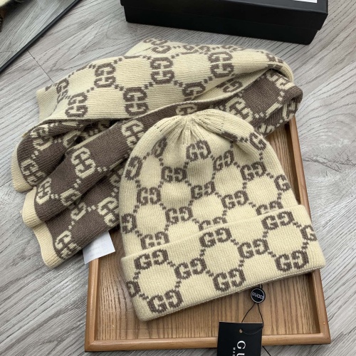 Replica Gucci Hat and Scarf Set #1260877 $52.00 USD for Wholesale