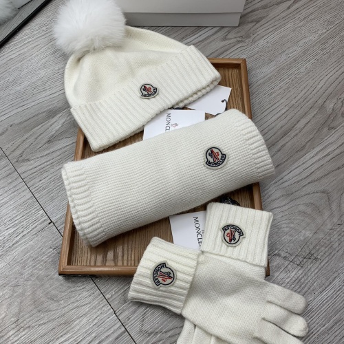 Replica Moncler Hat and Scarf and Glove Set #1260884 $76.00 USD for Wholesale