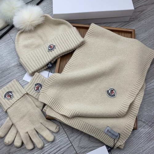 Replica Moncler Hat and Scarf and Glove Set #1260885 $76.00 USD for Wholesale