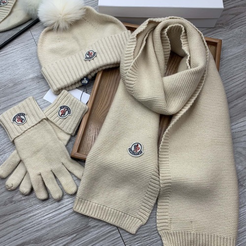 Replica Moncler Hat and Scarf and Glove Set #1260885 $76.00 USD for Wholesale