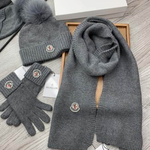 Replica Moncler Hat and Scarf and Glove Set #1260891 $76.00 USD for Wholesale