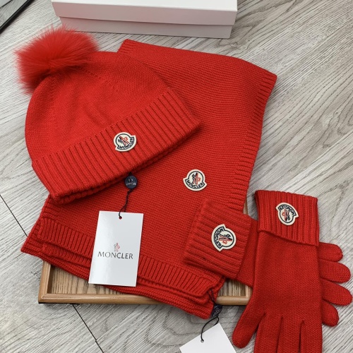 Moncler Hat and Scarf and Glove Set #1260894 $76.00 USD, Wholesale Replica Moncler Hat and Scarf and Glove Set