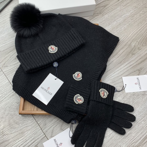 Moncler Hat and Scarf and Glove Set #1260895 $76.00 USD, Wholesale Replica Moncler Hat and Scarf and Glove Set