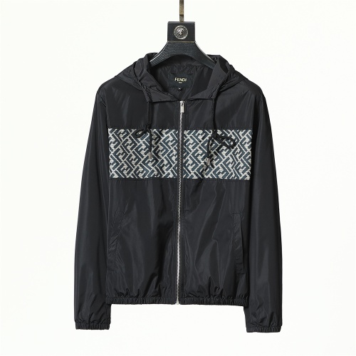 Fendi Jackets Long Sleeved For Men #1260905 $80.00 USD, Wholesale Replica Fendi Jackets