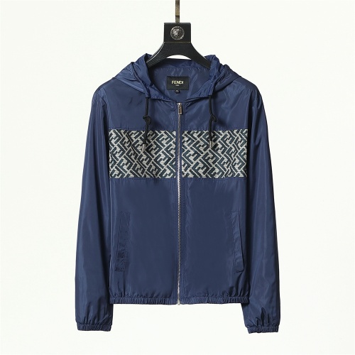 Fendi Jackets Long Sleeved For Men #1260906 $80.00 USD, Wholesale Replica Fendi Jackets