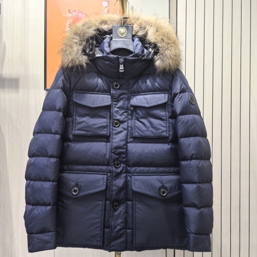 Moncler Down Feather Coat Long Sleeved For Men #1260955 $235.00 USD, Wholesale Replica Moncler Down Feather Coat