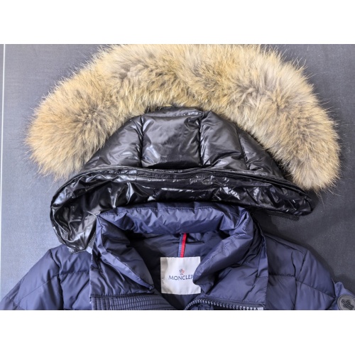 Replica Moncler Down Feather Coat Long Sleeved For Men #1260955 $235.00 USD for Wholesale