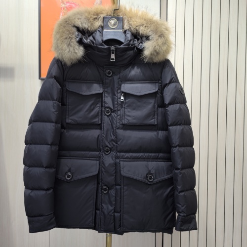 Moncler Down Feather Coat Long Sleeved For Men #1260956 $235.00 USD, Wholesale Replica Moncler Down Feather Coat