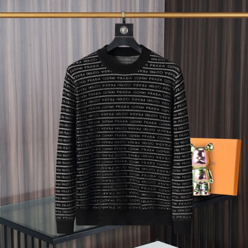 Prada Sweater Long Sleeved For Men #1260962 $48.00 USD, Wholesale Replica Prada Sweater