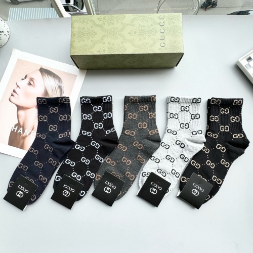 Gucci Socks #1260982 $27.00 USD, Wholesale Replica Gucci Socks