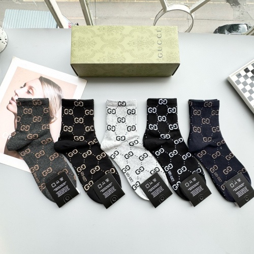 Replica Gucci Socks #1260982 $27.00 USD for Wholesale