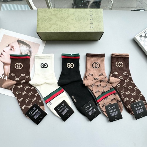 Replica Gucci Socks #1260983 $27.00 USD for Wholesale