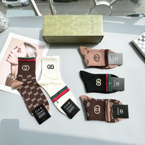 Replica Gucci Socks #1260983 $27.00 USD for Wholesale