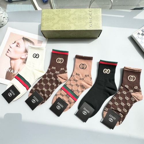 Replica Gucci Socks #1260983 $27.00 USD for Wholesale