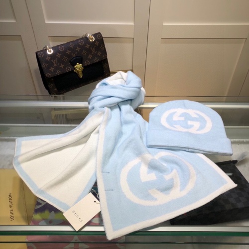 Replica Gucci Hat and Scarf Set #1261004 $48.00 USD for Wholesale