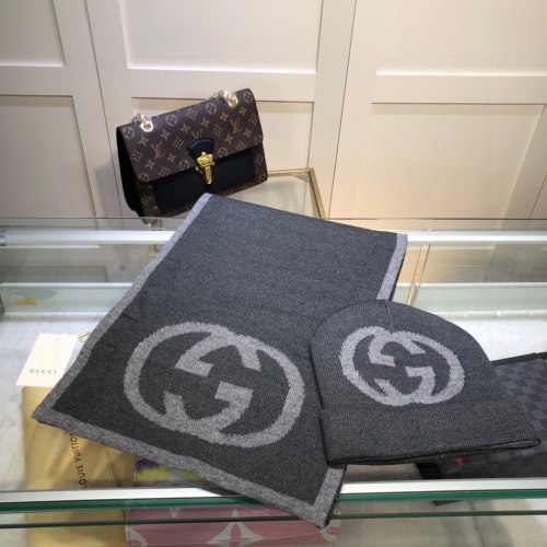 Gucci Hat and Scarf Set #1261006 $48.00 USD, Wholesale Replica Gucci Hat and Scarf and Glove Set