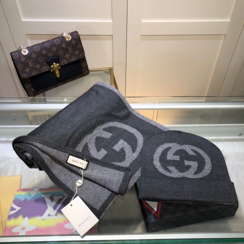 Replica Gucci Hat and Scarf Set #1261006 $48.00 USD for Wholesale