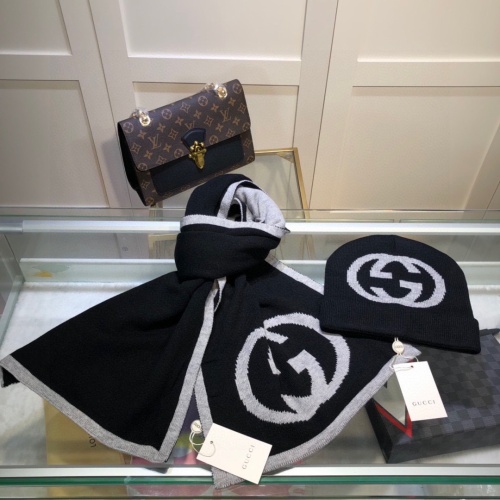 Replica Gucci Hat and Scarf Set #1261007 $48.00 USD for Wholesale