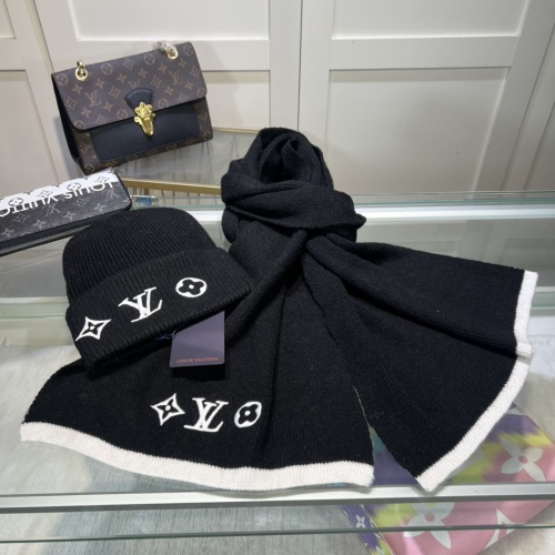 Replica Louis Vuitton LV Hat and Scarf Set #1261008 $48.00 USD for Wholesale