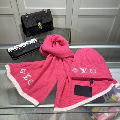 Replica Louis Vuitton LV Hat and Scarf Set #1261010 $48.00 USD for Wholesale