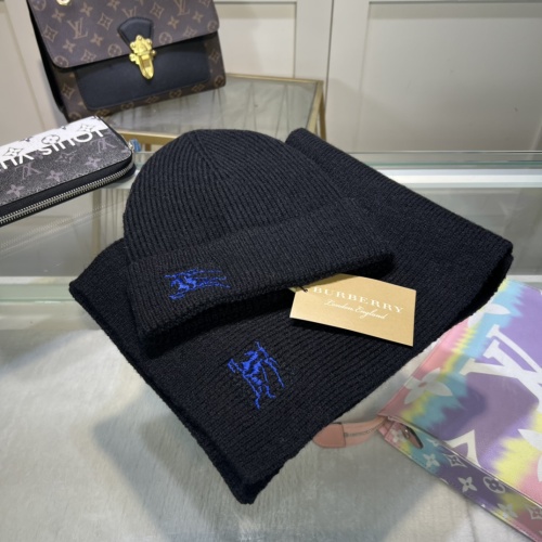 Burberry Hat and Scarf Set #1261018 $48.00 USD, Wholesale Replica Burberry Hat and Scarf and Glove Set