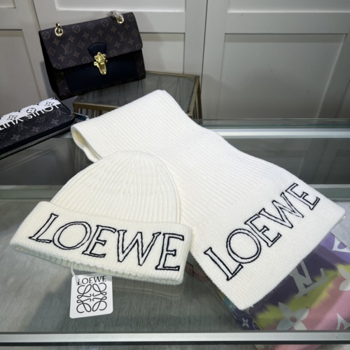 LOEWE Hat and Scarf Set #1261021 $48.00 USD, Wholesale Replica LOEWE Hat and Scarf and Glove Set