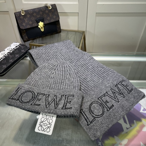 LOEWE Hat and Scarf Set #1261022 $48.00 USD, Wholesale Replica LOEWE Hat and Scarf and Glove Set