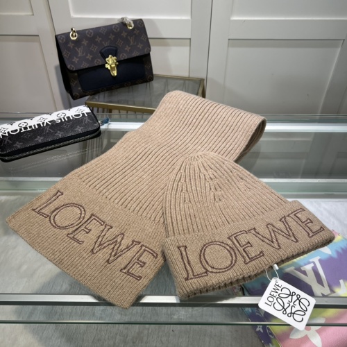 LOEWE Hat and Scarf Set #1261023 $48.00 USD, Wholesale Replica LOEWE Hat and Scarf and Glove Set