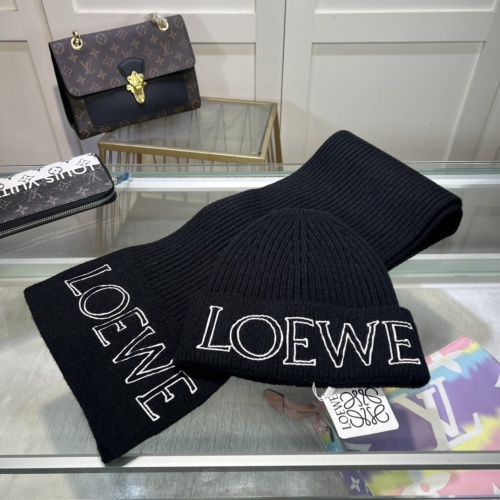 LOEWE Hat and Scarf Set #1261024 $48.00 USD, Wholesale Replica LOEWE Hat and Scarf and Glove Set