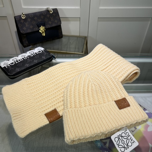 LOEWE Hat and Scarf Set #1261025 $48.00 USD, Wholesale Replica LOEWE Hat and Scarf and Glove Set