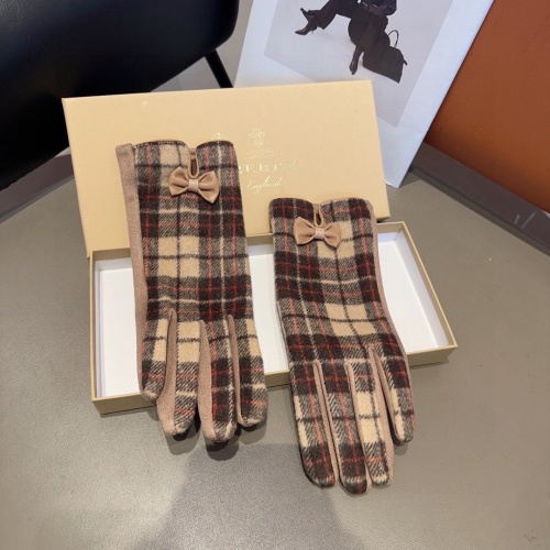 Burberry Gloves #1261041 $34.00 USD, Wholesale Replica Burberry Gloves