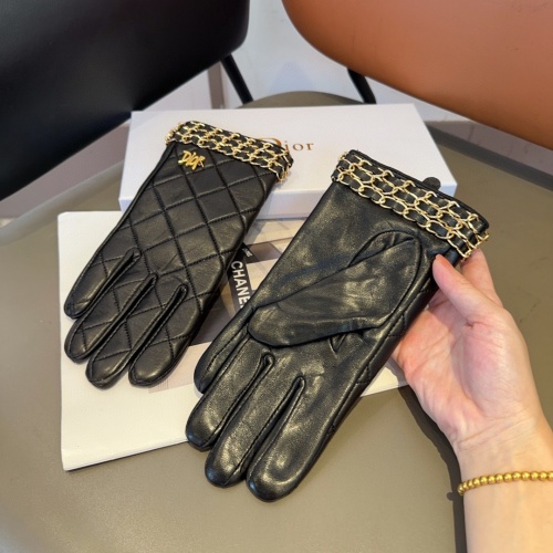 Replica Christian Dior Gloves #1261064 $45.00 USD for Wholesale